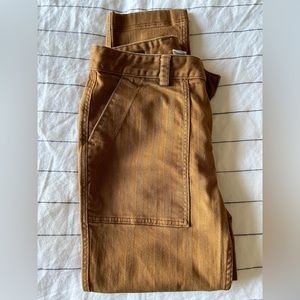 Duluth Trading Women Pants 6 short Brown